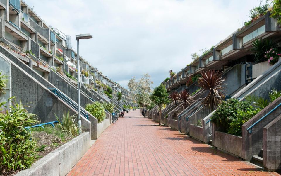 The Alexandra Road estate in Camden, north London