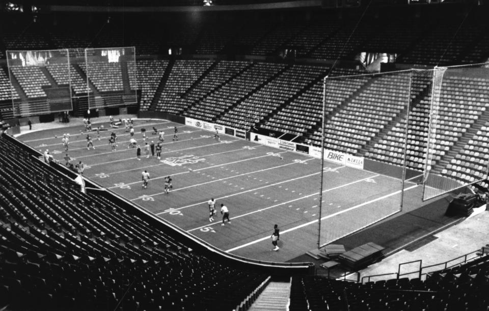 Cincinnati has hosted the Rockers, the Marshals, the Swarm and the Jungle Kats at the arena now called Heritage Bank Center.