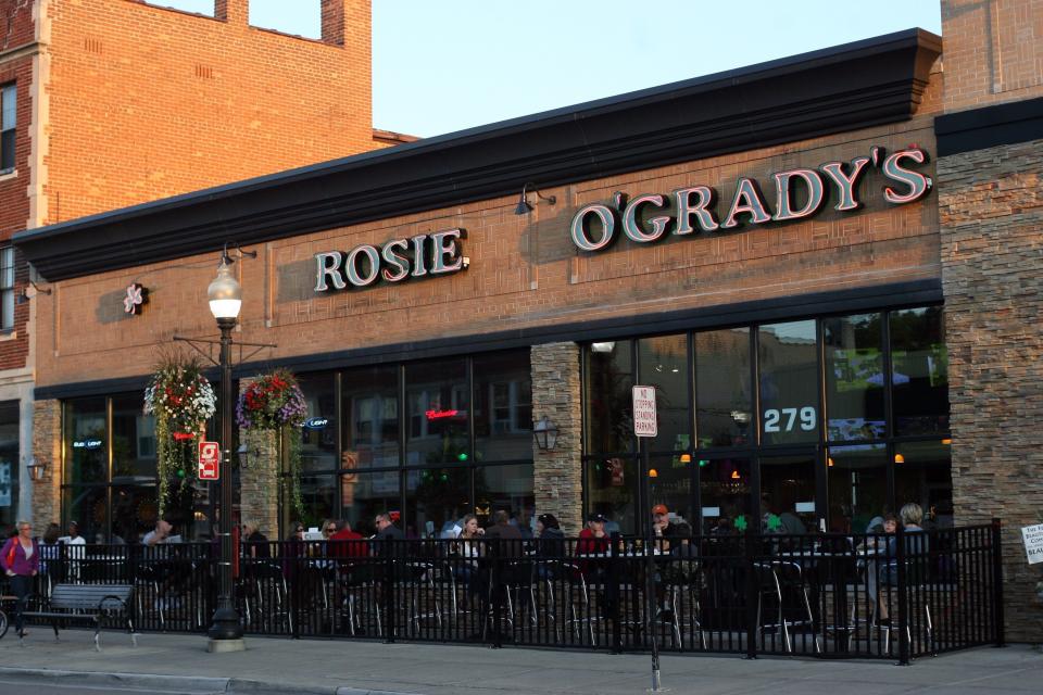 The exterior of Rosie O'Grady's in Ferndale.