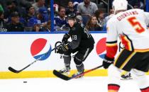 NHL: Calgary Flames at Tampa Bay Lightning