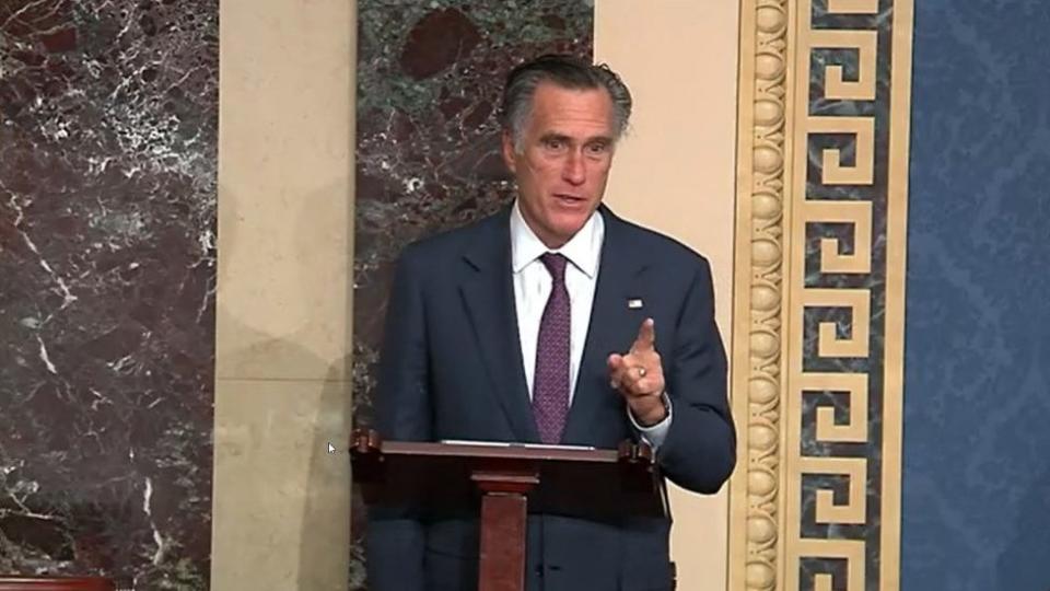 Mitt Romney, senador por Utah