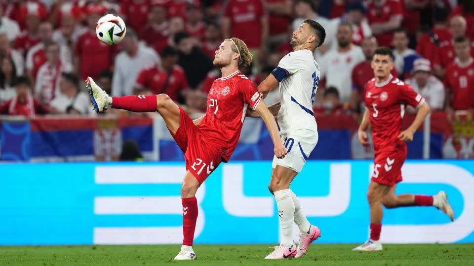 Denmark and Serbia also played out a 0-0 draw. - Alex Caparros/UEFA/Getty Images