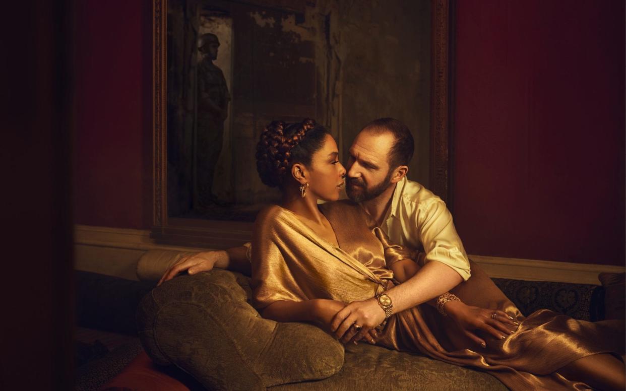 Ralph Fiennes and Sophie Okonedo won best actor and best actress at the Evening Standard theatre awards  - Handout