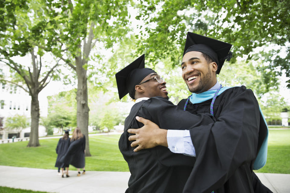 Gen Z is not borrowing as much as millennials for student loans, the TransUnion study found. (Photo credit: Getty)