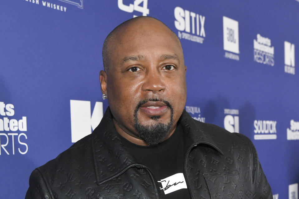 LOS ANGELES, CALIFORNIA - FEBRUARY 12: Daymond John attends the Sports Illustrated Super Bowl Party at Century City Park on February 12, 2022 in Los Angeles, California. (Photo by Rodin Eckenroth/Getty Images)