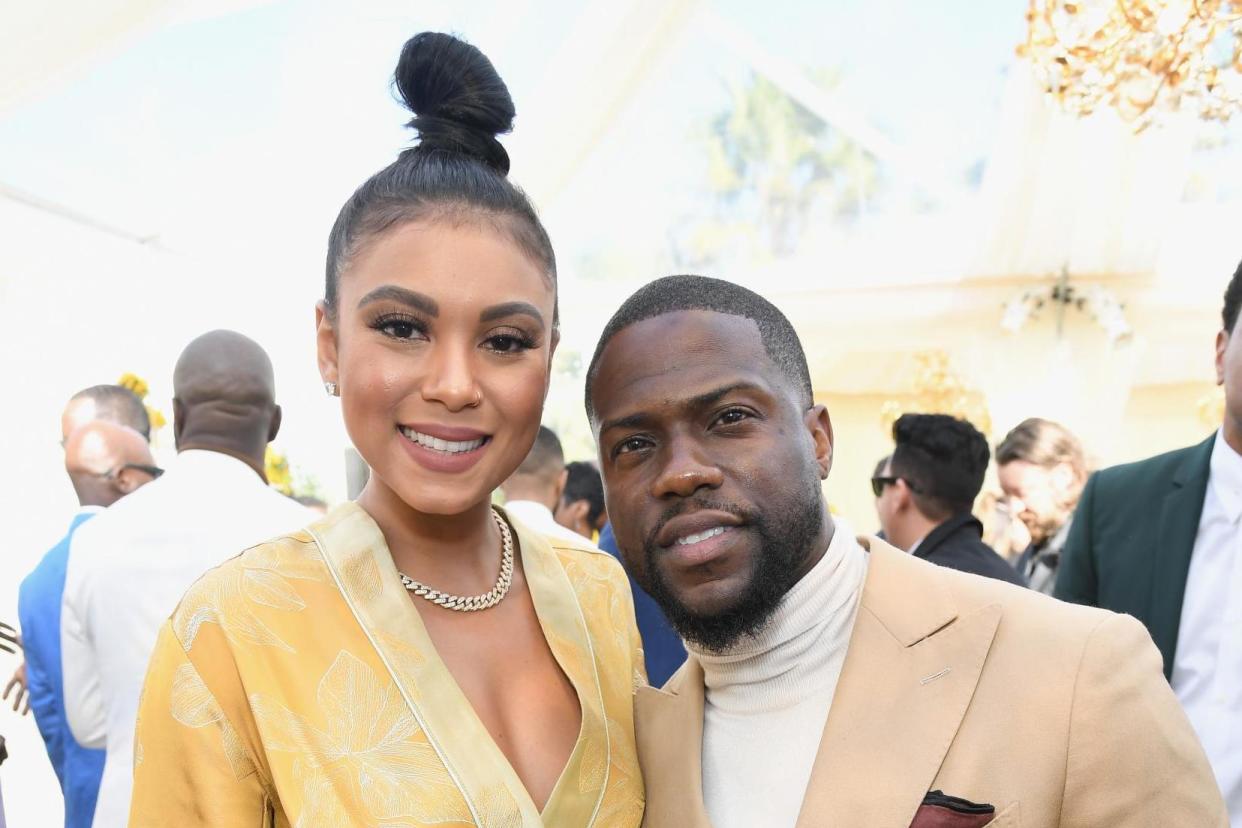 Kevin Hart and wife Eniko Parrish 03--9-2019