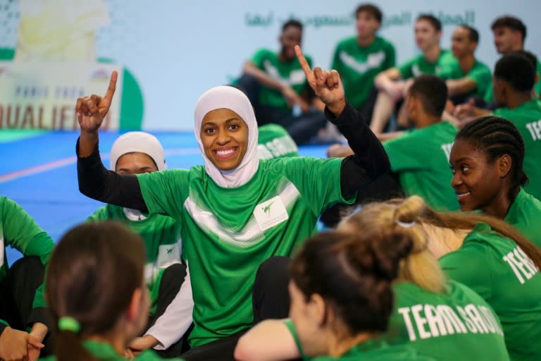 Donia Abu Taleb is the first Saudi woman to qualify for an Olympic Games (Abdulrahman Assiri)