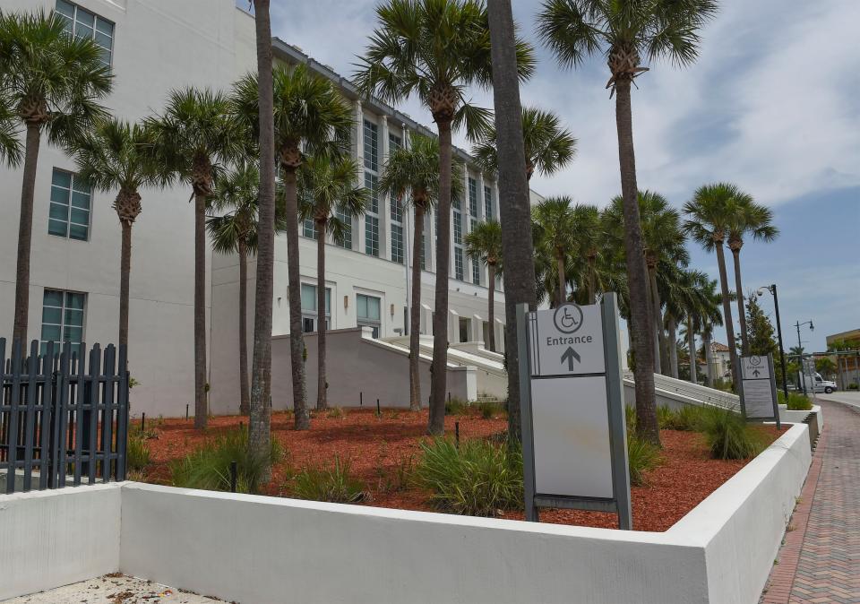 Alto Lee Adams, Sr. U.S. Courthouse in Fort Pierce at 101 N. U.S.  1. Adams practiced law in Fort Pierce for 14 years, and was appointed Circuit Court Judge for St. Lucie County in 1938. In 1940 Gov. Cone appointed him to the Florida Supreme Court where he served until 1951, the last two years as chief justice.