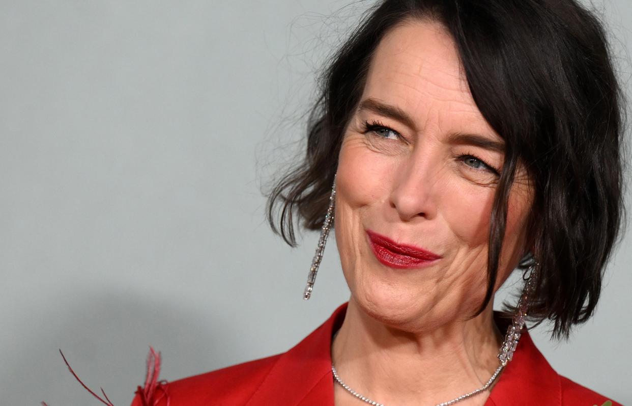 British star Olivia Williams, who portrays Camilla Parker Bowles in The Crown, addressed the negative treatment of Meghan Markle. (Photo: DANIEL LEAL/AFP via Getty Images)