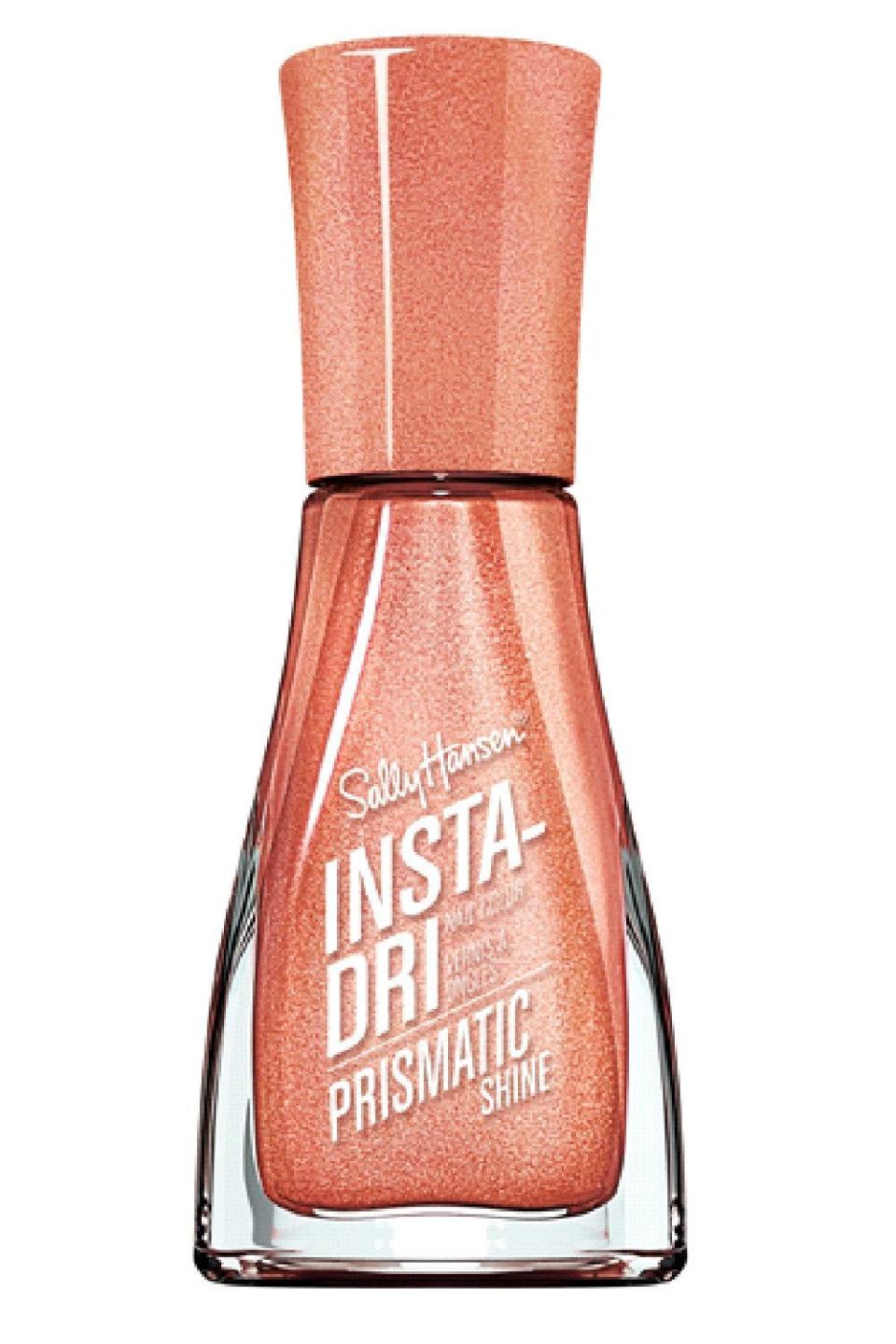 45) Sally Hansen Insta Dri Prismatic Shine Nail Color in Conjure Copper