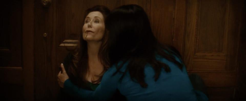 Mary McDonnell and Neve Campbell in "Scream 4"