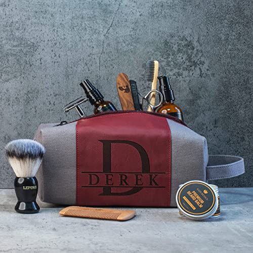 11) Personalized Toiletry Bag