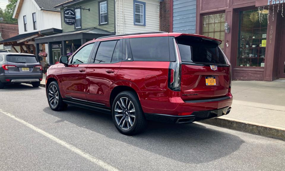 The 2022 Cadillac Escalade Sport.