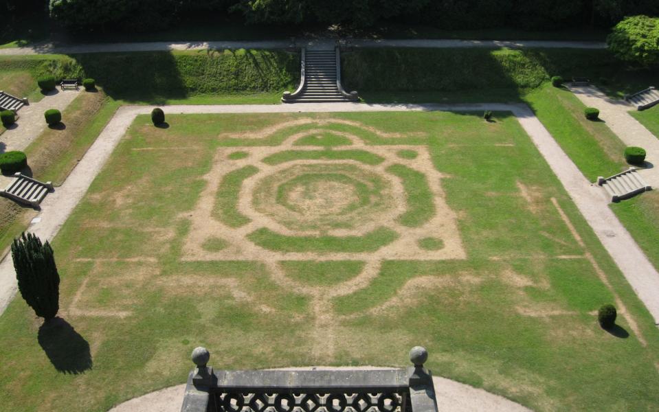 Lost ruins and landscapes are being revealed across the British Isles