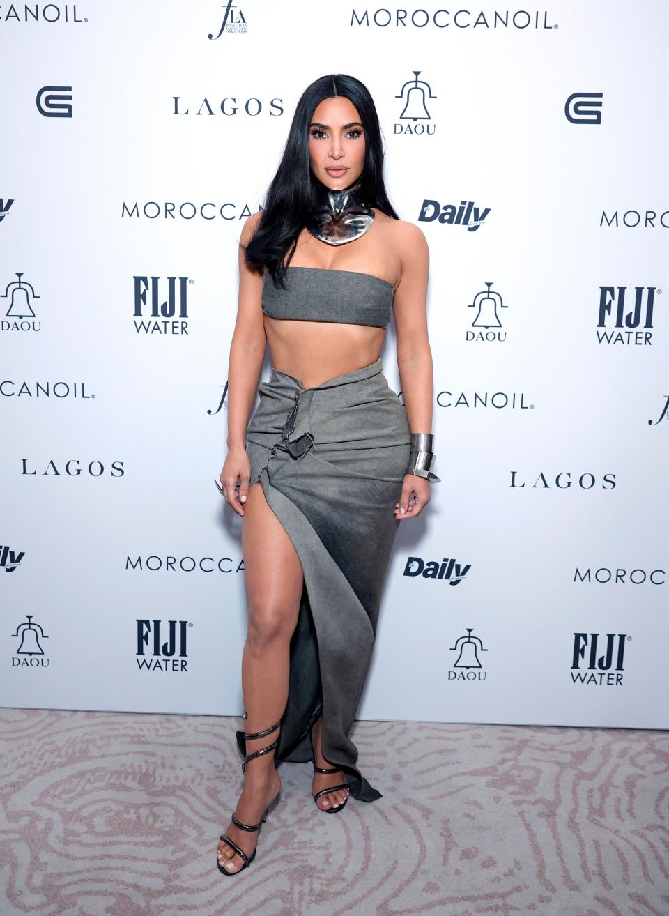 Kim Kardashian attends the Daily Front Row's 7th annual Fashion Los Angeles Awards