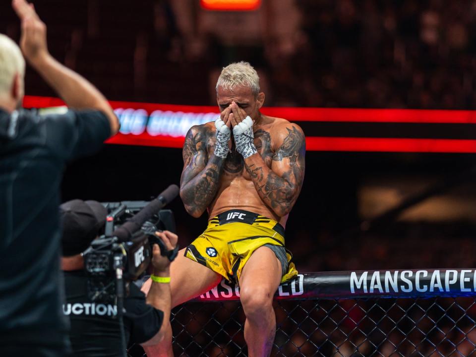 Oliveira bounced back from his loss to Makhachev by beating Beneil Dariush in June (Getty Images)