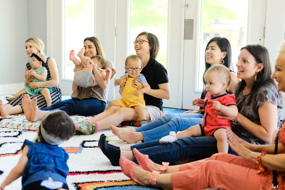 Erin Donnelly and her son are enjoying baby Spanish music classes with Mi Casa Es Tu Casa, which is currently offering Zoom sessions. (Photo: Mi Casa Es Tu Casa/CARLI RENE INKEDFINGERS)