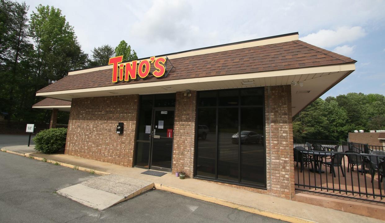 The exterior of Tino’s on Union Road.