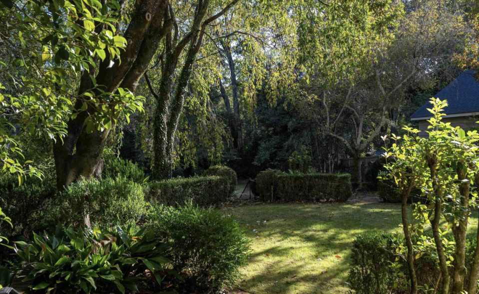 Landscaping for this $2.2M SC home designed by famed architect Willie Ward was designed by Dabney Peeples.