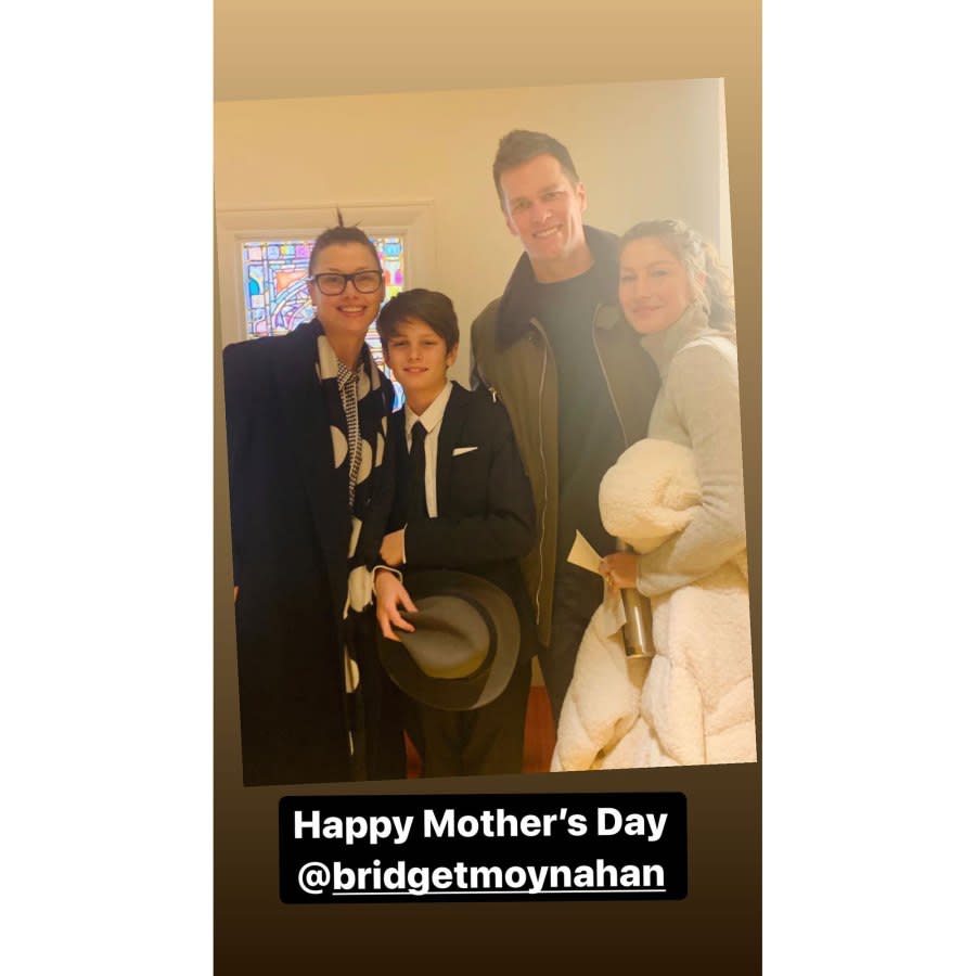 Tom Brady Wishes Ex Bridget Moynahan and Wife Gisele Bundchen Happy Mother’s Day