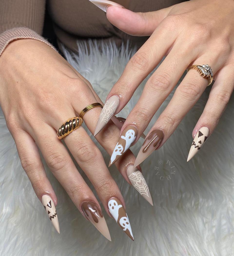 stiletto nail designs tumblr 2022