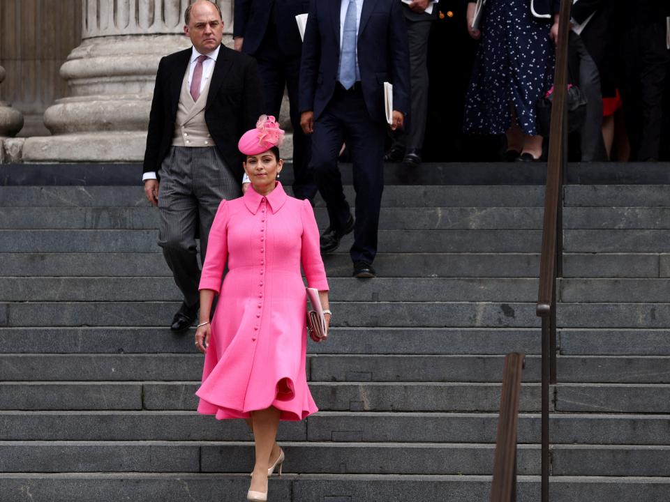 Priti Patel and Ben Wallace (Reuters)