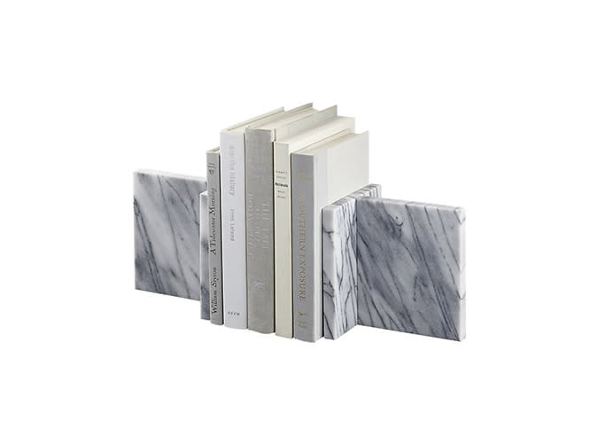 Marble Bookends