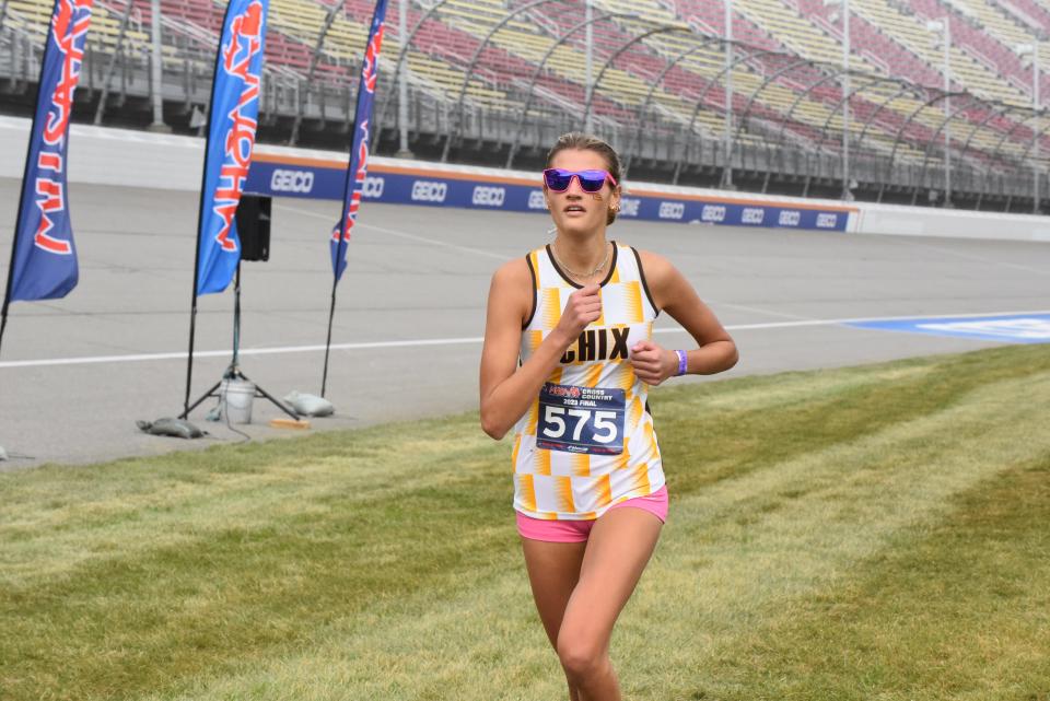 Scenes from the cross country state championships on Saturday, Nov. 4, 2023, at Michigan International Speedway.