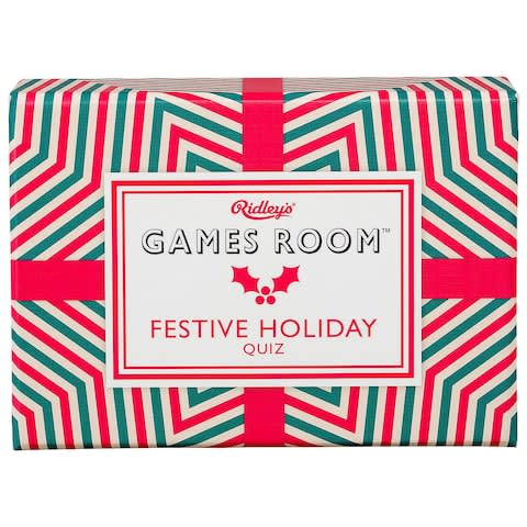 Ridley's Games Room Festive Holiday Quiz - Credit: John Lewis & Partners