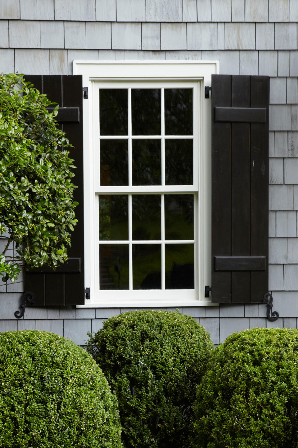 Relaxed Black Shutters