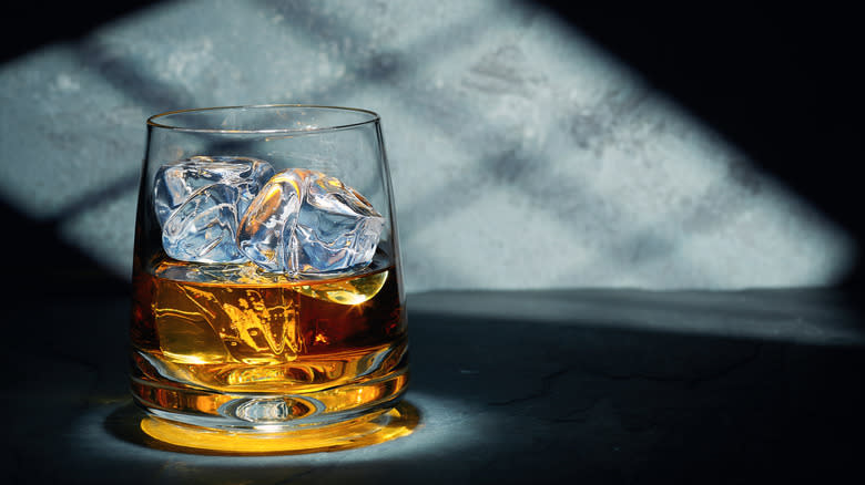 whiskey on ice