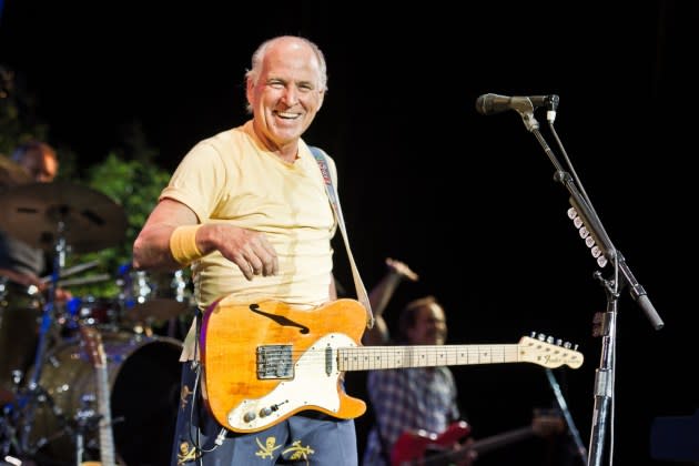 Jimmy Buffett in Concert At L'Olympia - Credit: David Wolff-Patrick/Getty Images