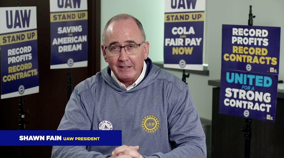 Recap UAW President Shawn Fain's update on negotiations