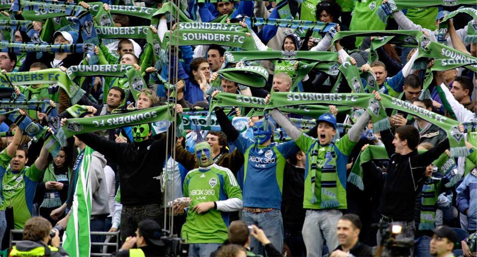 Seattle Sounders fans