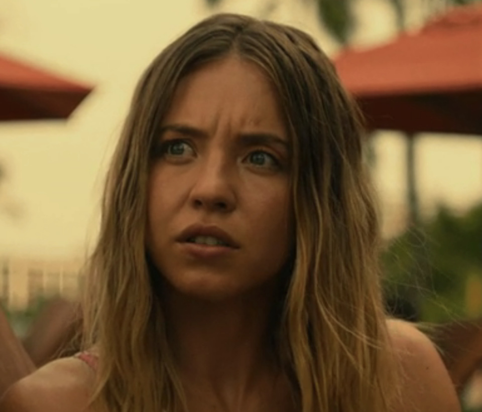 Sydney Sweeney in "The White Lotus"