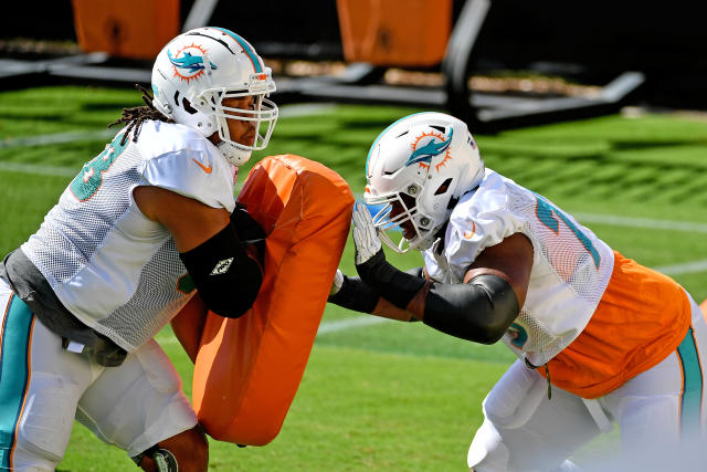 Dolphins rookie Robert Hunt proving value in the run game