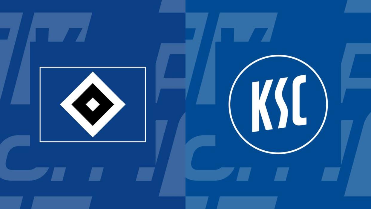 2. Bundesliga heute: HSV gegen KSC