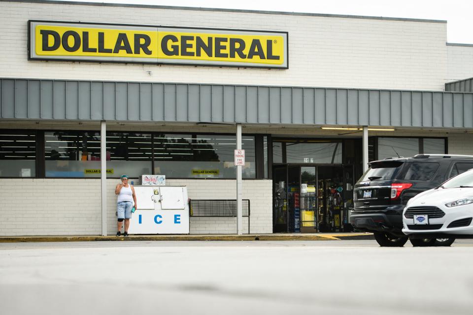 Dollar General at 2477 Hope Mills Road in Fayetteville.
