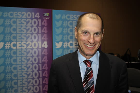 Gary Shapiro, chief executive of the Consumer Electronics Association, is bullish on tech and growth. #CES2014