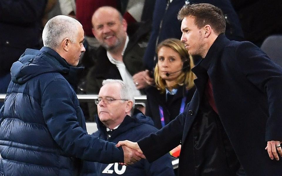 Julian Nagelsmann has been daubed 'the mini Mourinho' in some corners of the press - ANDY RAIN/EPA-EFE/REX /REX