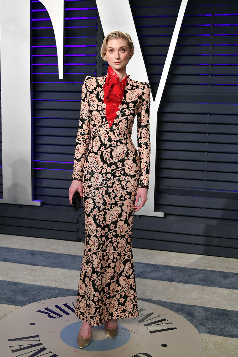 Elizabeth Debicki at the Vanity Fair Oscars 2019 after party