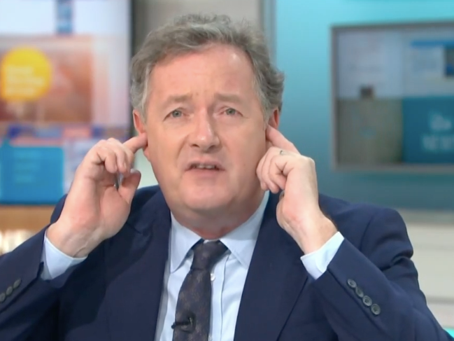 Piers Morgan refuses to listen on 'Good Morning Britain': ITV