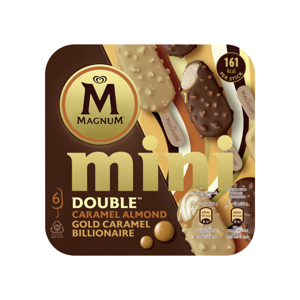 magnum double caramel