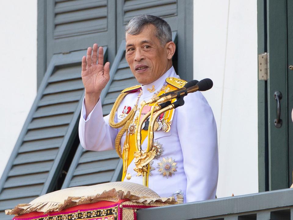 Thailand's King Maha Vajiralongkorn and Queen Suthida