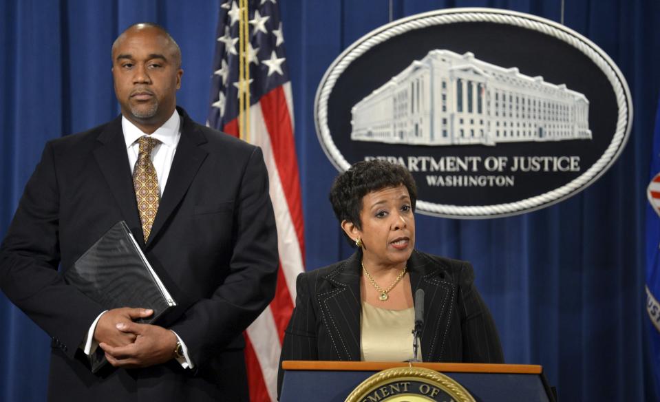 Loretta Lynch Robert Capers US district attorney new york