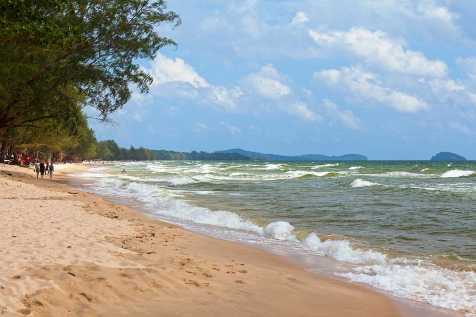 Otres Beach is Sihanoukville’s main beach (Getty Images)