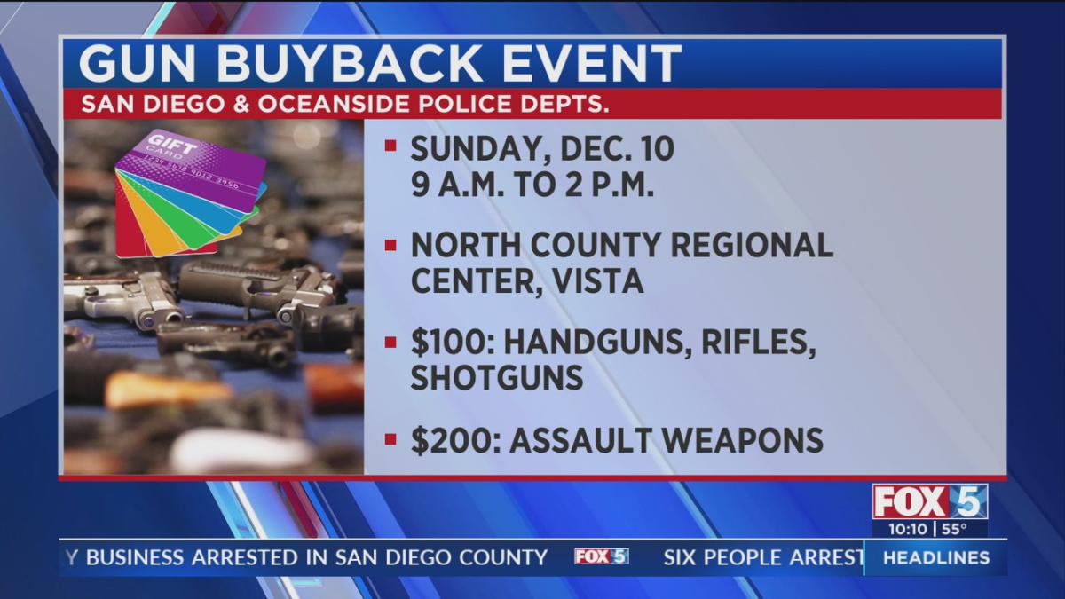 San Diego Gun Buyback