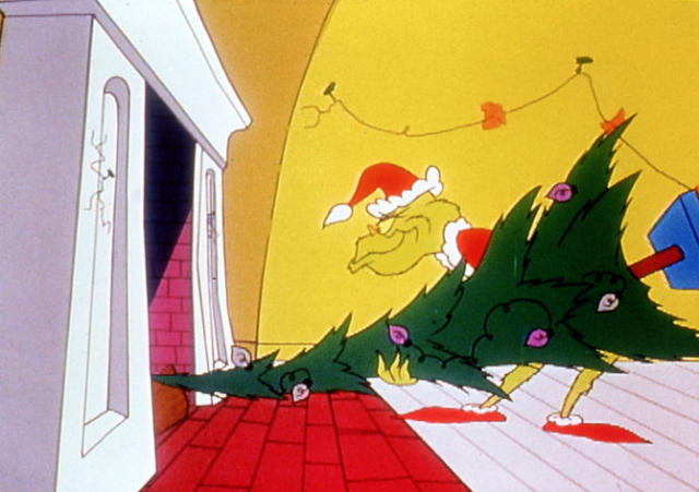 An Uncoventional Lady — The Grinch slips down the chimney in Dr