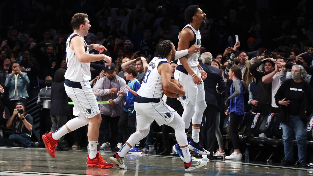 Dallas beat Brooklyn with the final shot