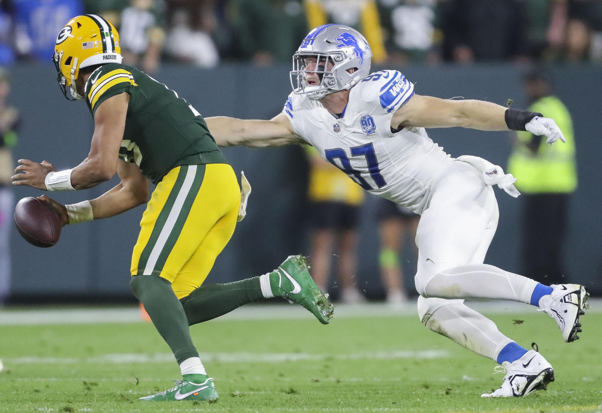 Packers trounced by Lions on Thursday Night Football 34-20